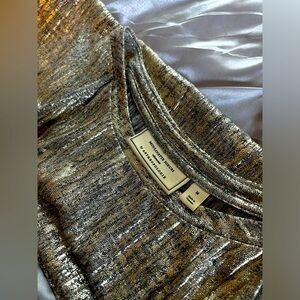 Golden Anthropologie Tank